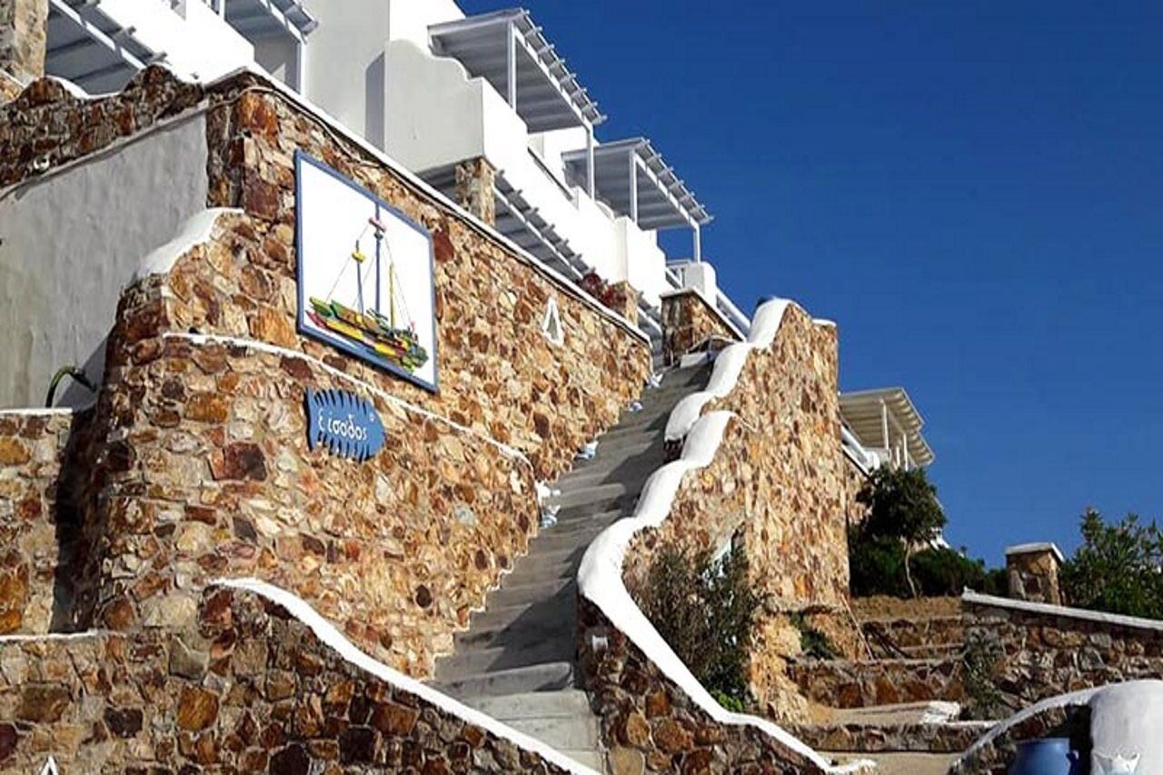 Amfitriti Studios Livadi  Exterior foto